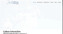 Desktop Screenshot of cybearinteractive.com
